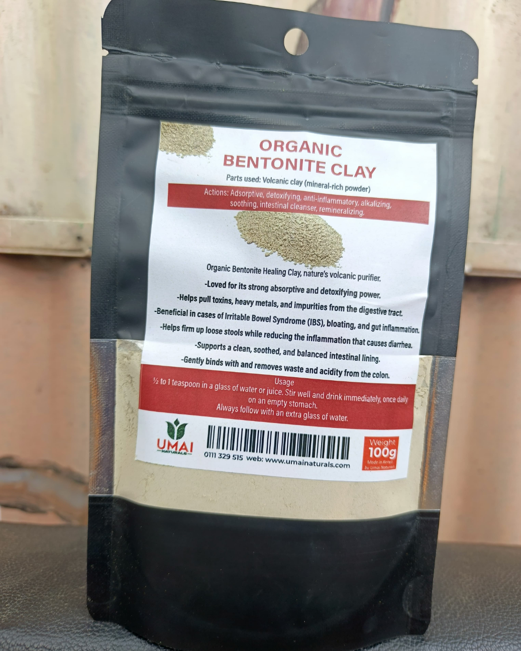 Bentonite clay
