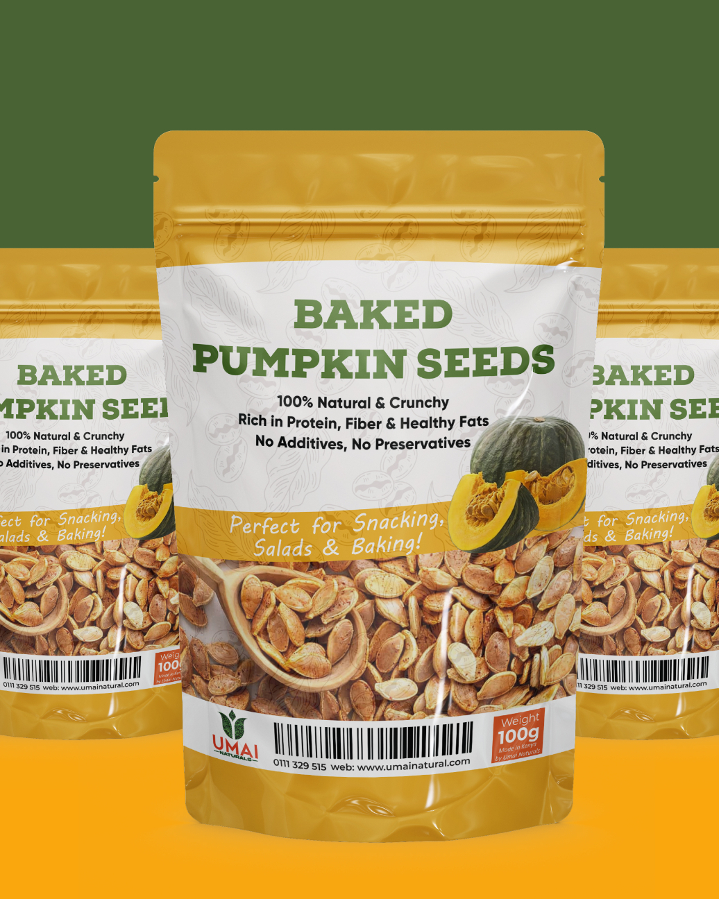 Baked Pumpkin seeds