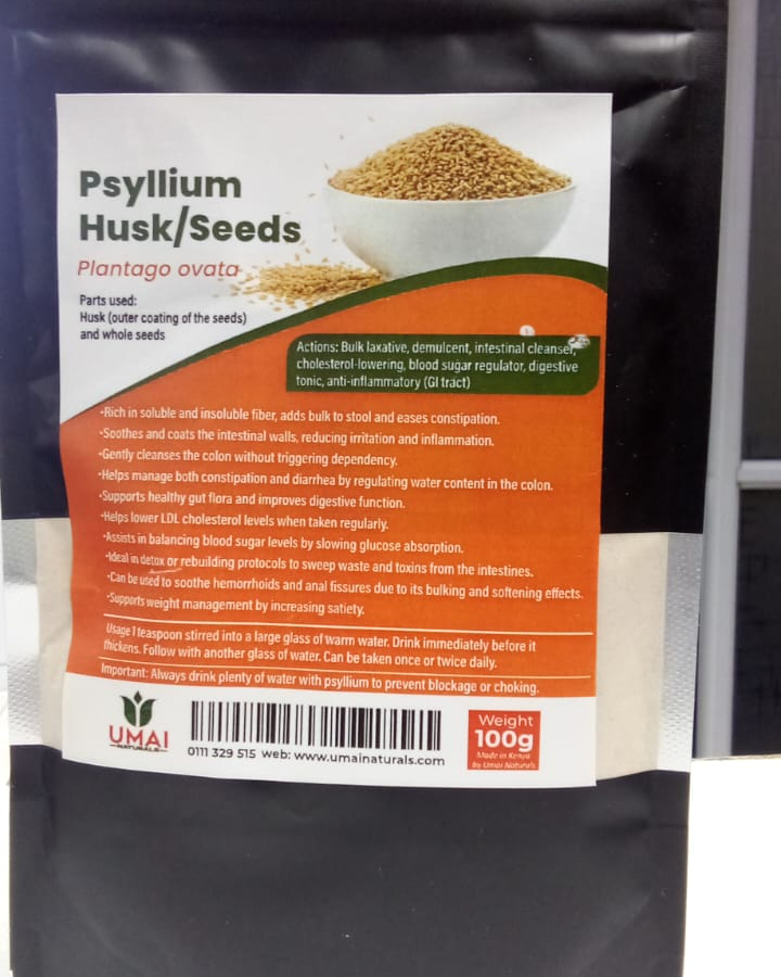 Psyllium husk/seeds
