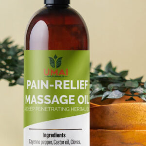 Herbal massage oil