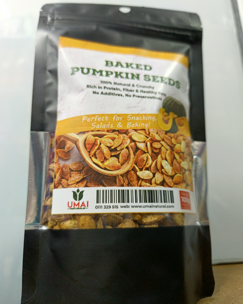 Baked Pumpkin seeds