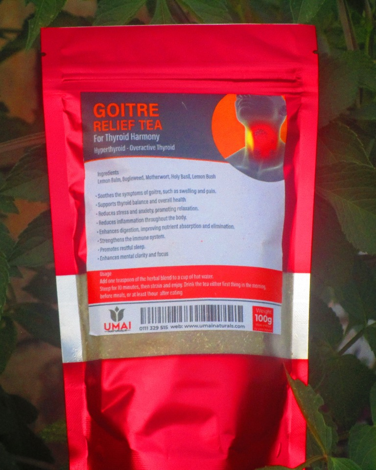 Goitre relief tea