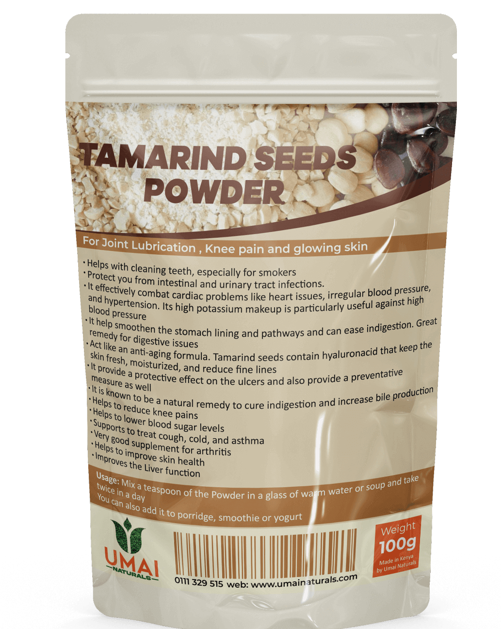Tamarind seeds powder