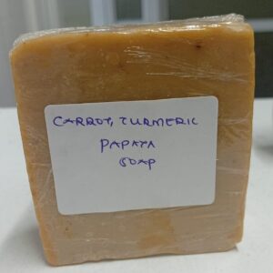 CARROT, TURMERIC PAPAYA SOAP