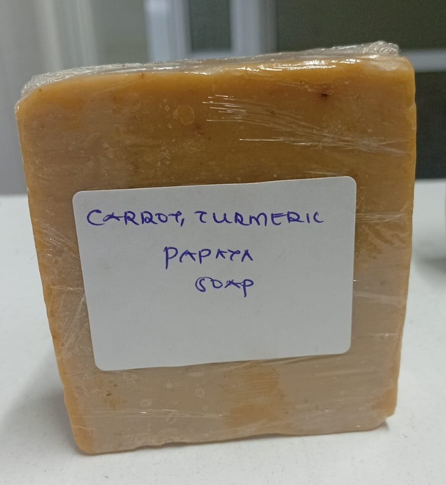 CARROT, TURMERIC PAPAYA SOAP